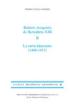 Bulario Aragonés de Benedicto XIII. II. La curia itinerante (1404-1411) (FHA 36)
