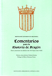 Comentarios para la Historia de Aragón [Estos comentarios son desde el año 1615 hasta el año 1626]